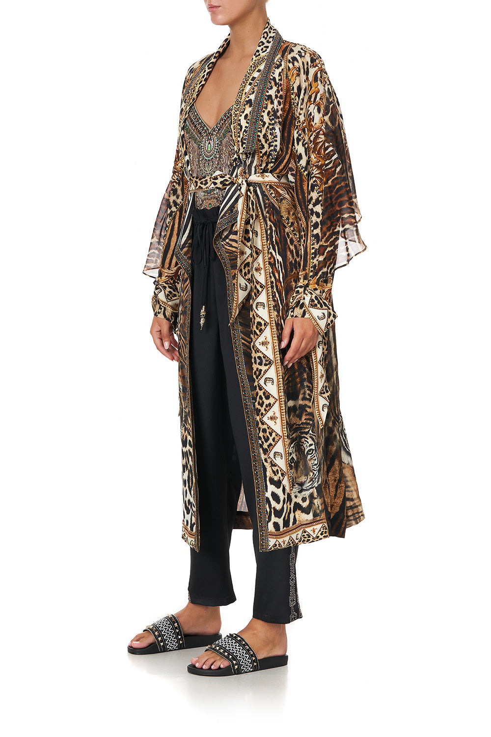 SOFT TRENCH WITH TIES BERKELEY ST AFTER DARK