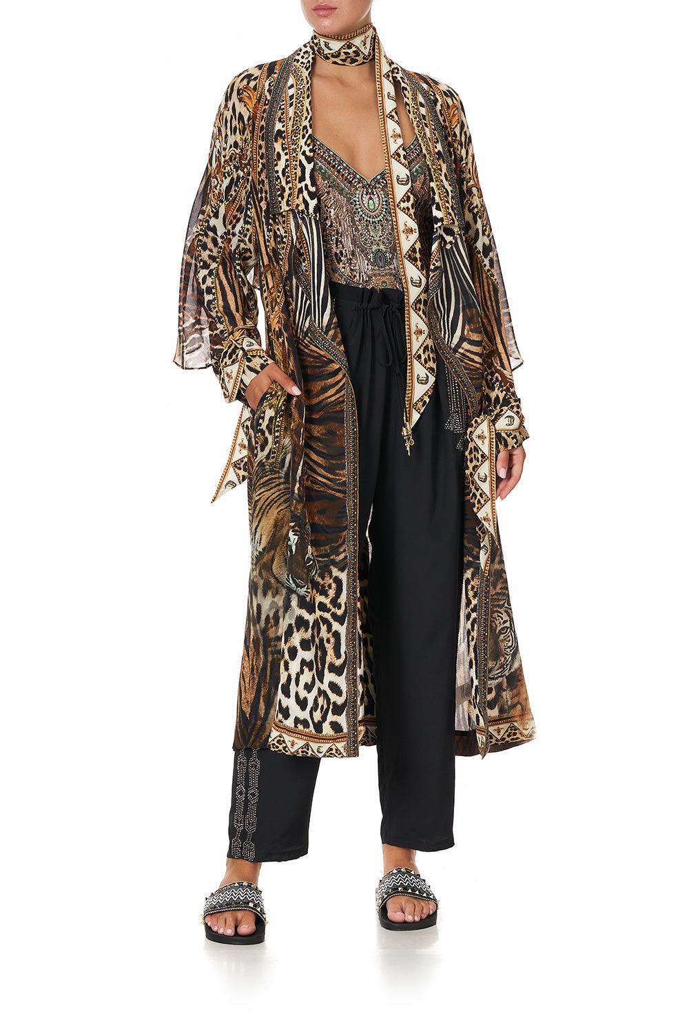 SOFT TRENCH WITH TIES BERKELEY ST AFTER DARK