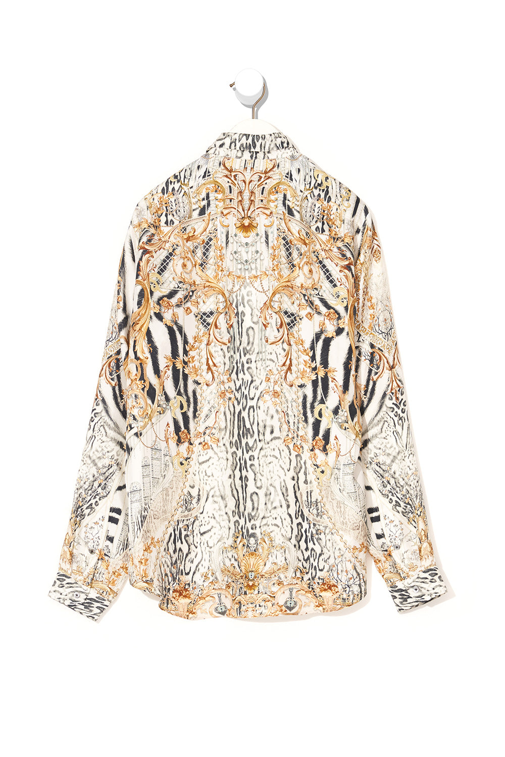 COLLARED LONG SLEEVE SHIRT GATES OF GLORY