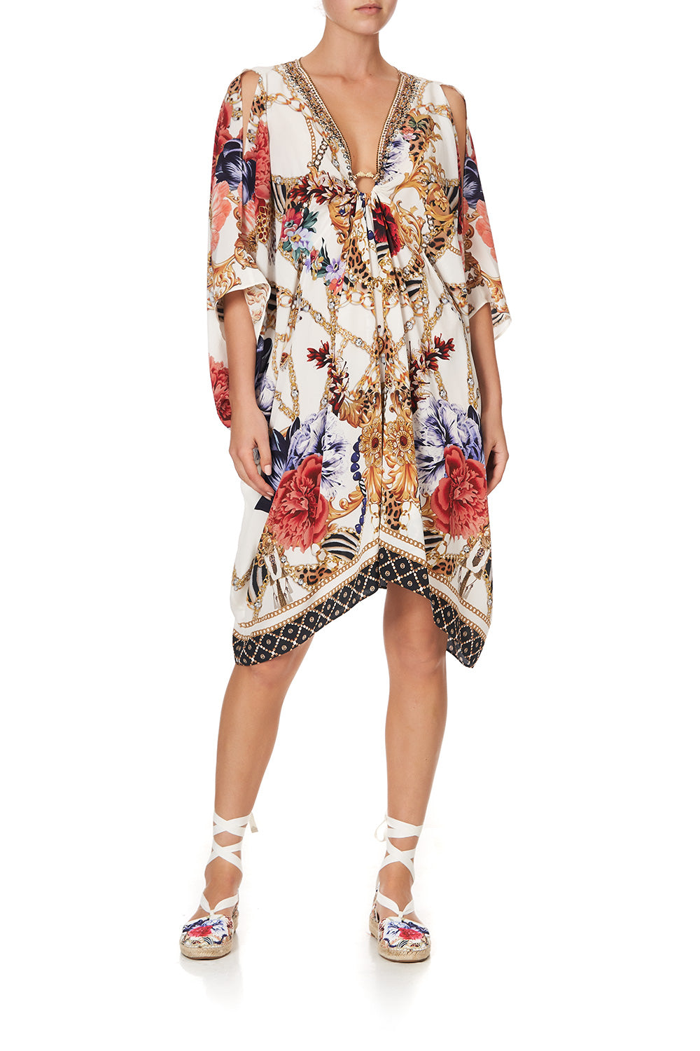 SHORT KAFTAN WITH HARDWARE REIGN SUPREME