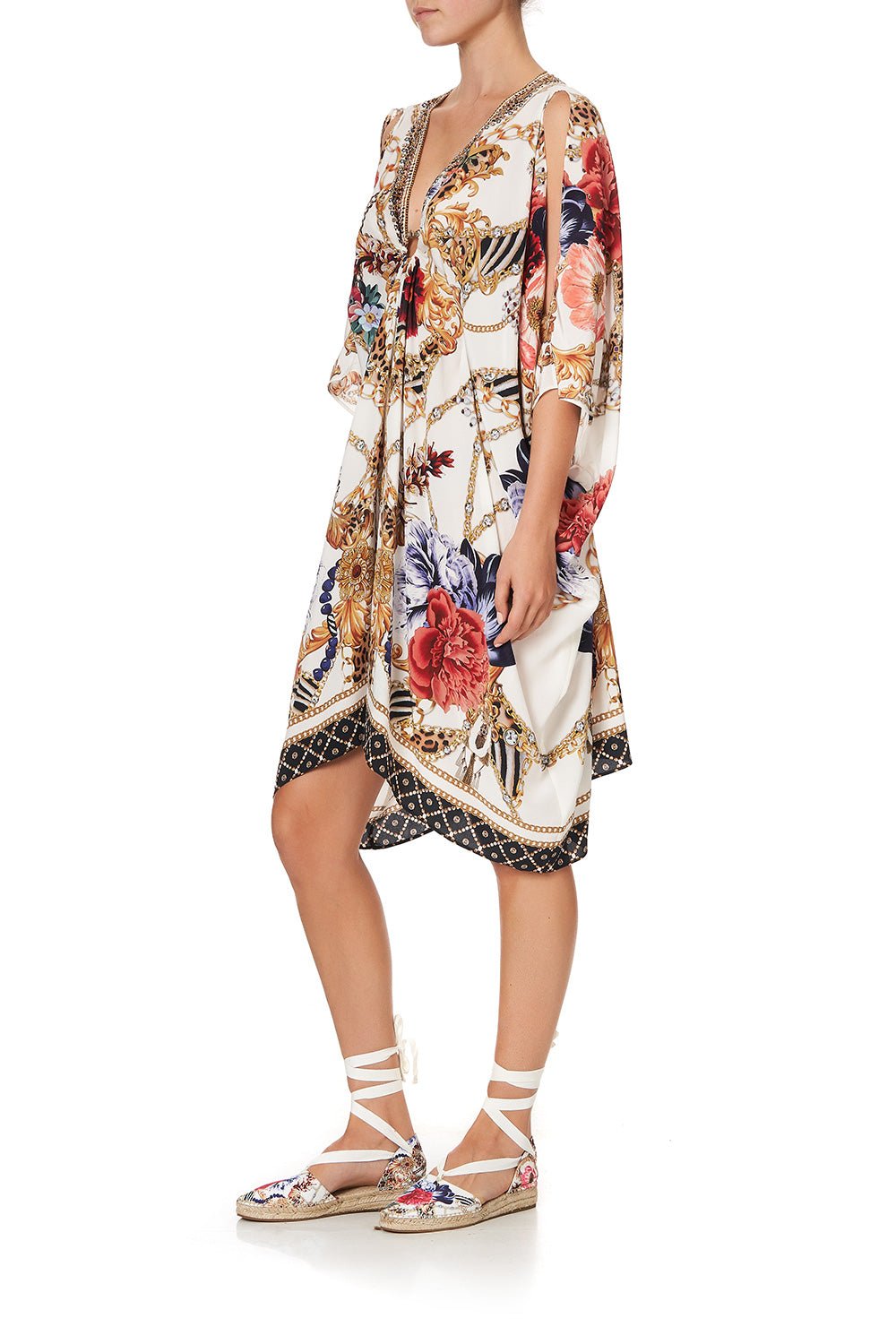 SHORT KAFTAN WITH HARDWARE REIGN SUPREME