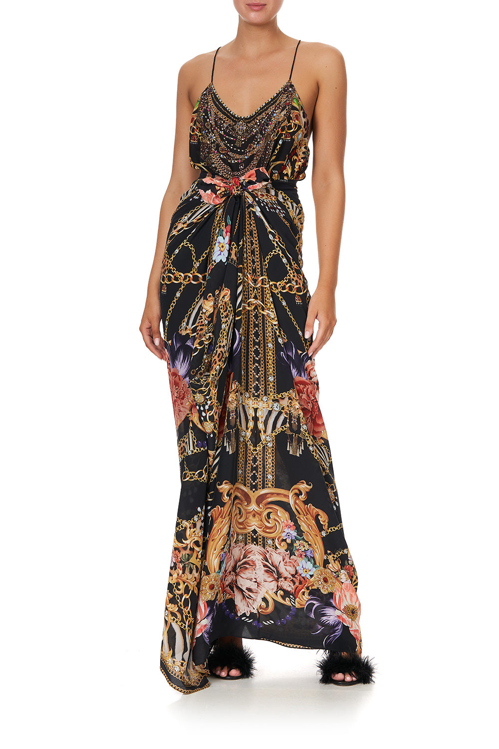 ROUND NECK KAFTAN A NIGHT IN THE 90S