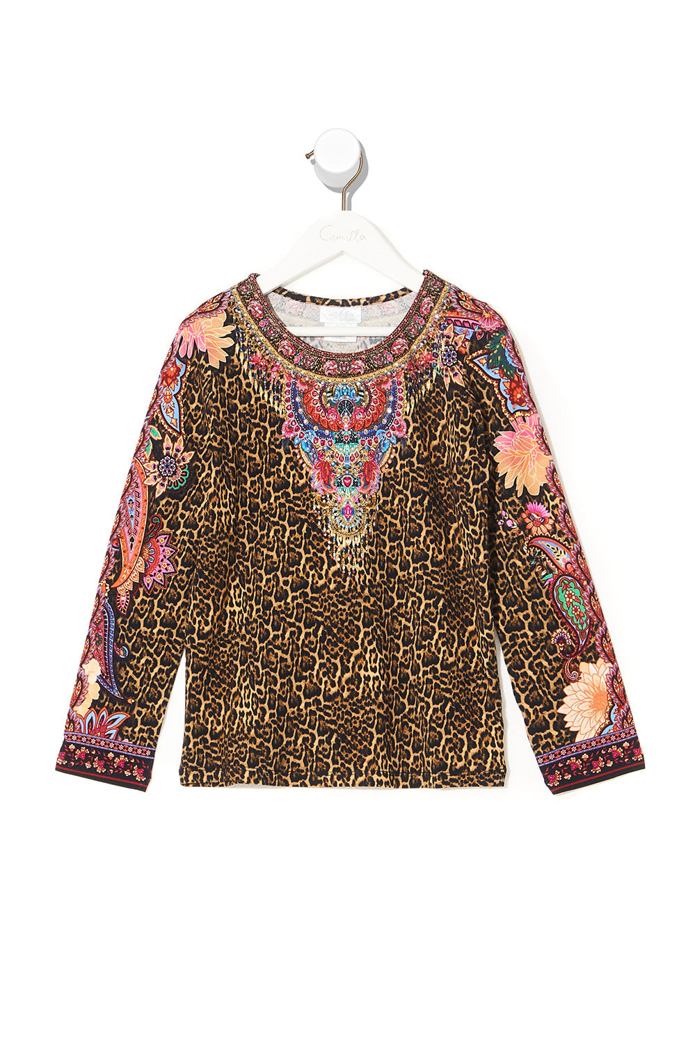 KIDS FITTED LONG SLEEVE TOP 12-14 MAYFAIR MARY