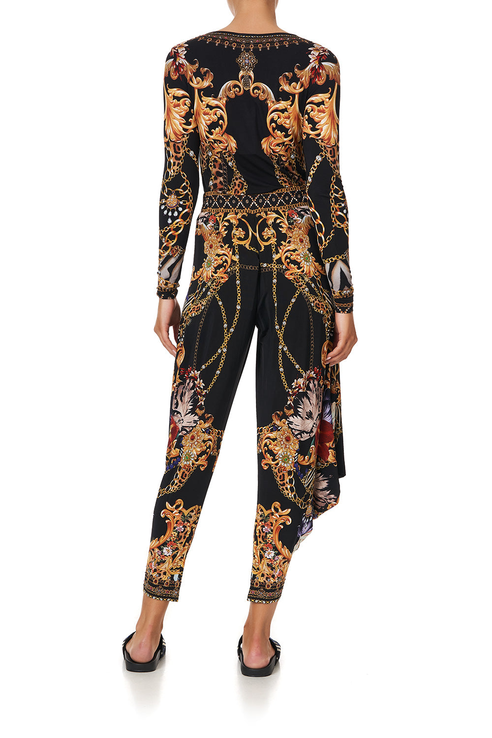 LONG SLEEVE FITTED TOP A NIGHT IN THE 90S