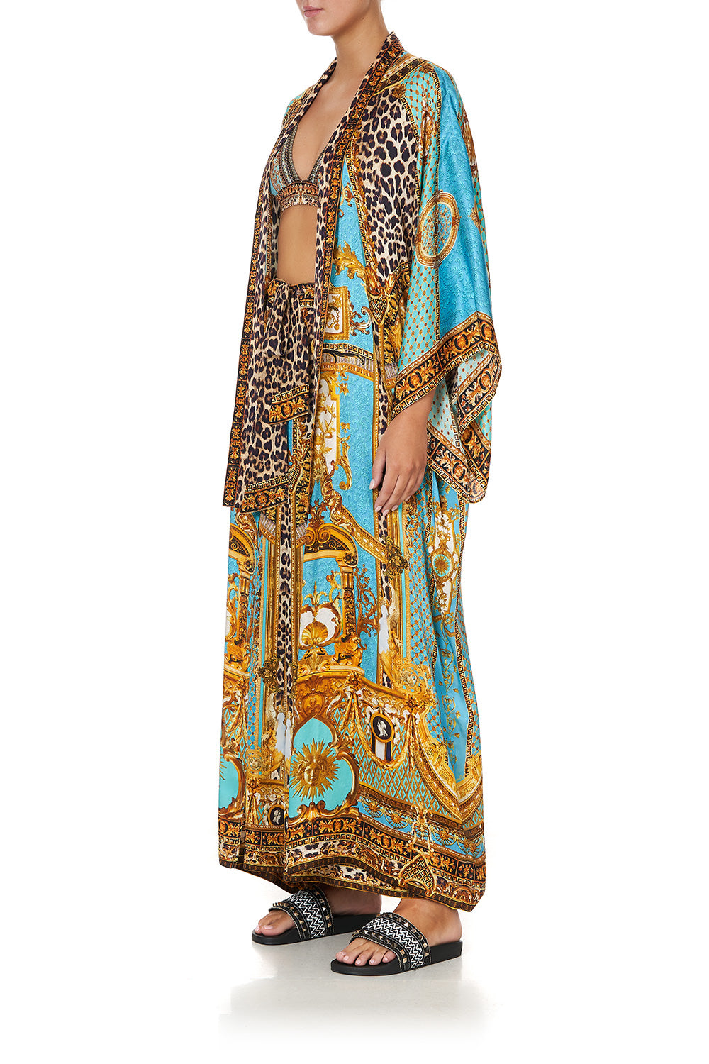 KIMONO COAT DRIPPING IN DECADENCE