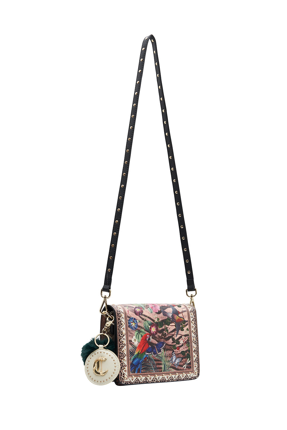 PRINTED CROSS BODY BOX IF THESE WALLS COULD TALK