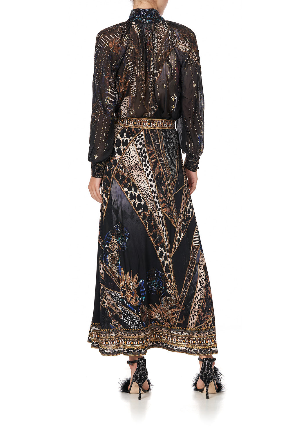 RAGLAN BUTTON UP SHIRT LADY STARDUST