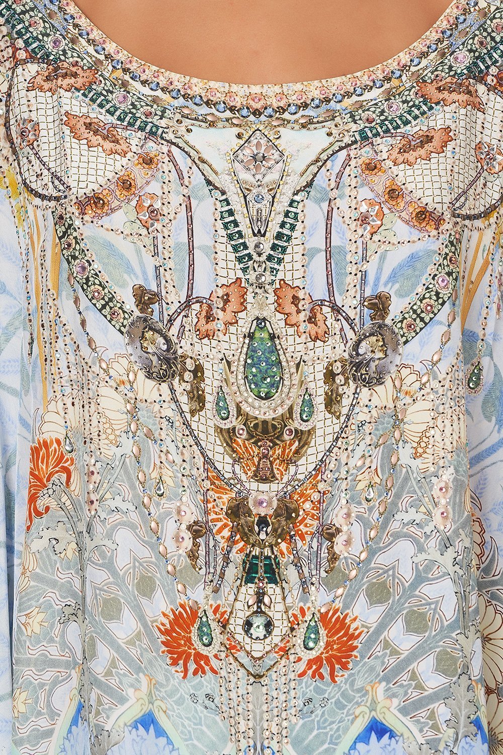 ROUND NECK KAFTAN MORRIS MUSE