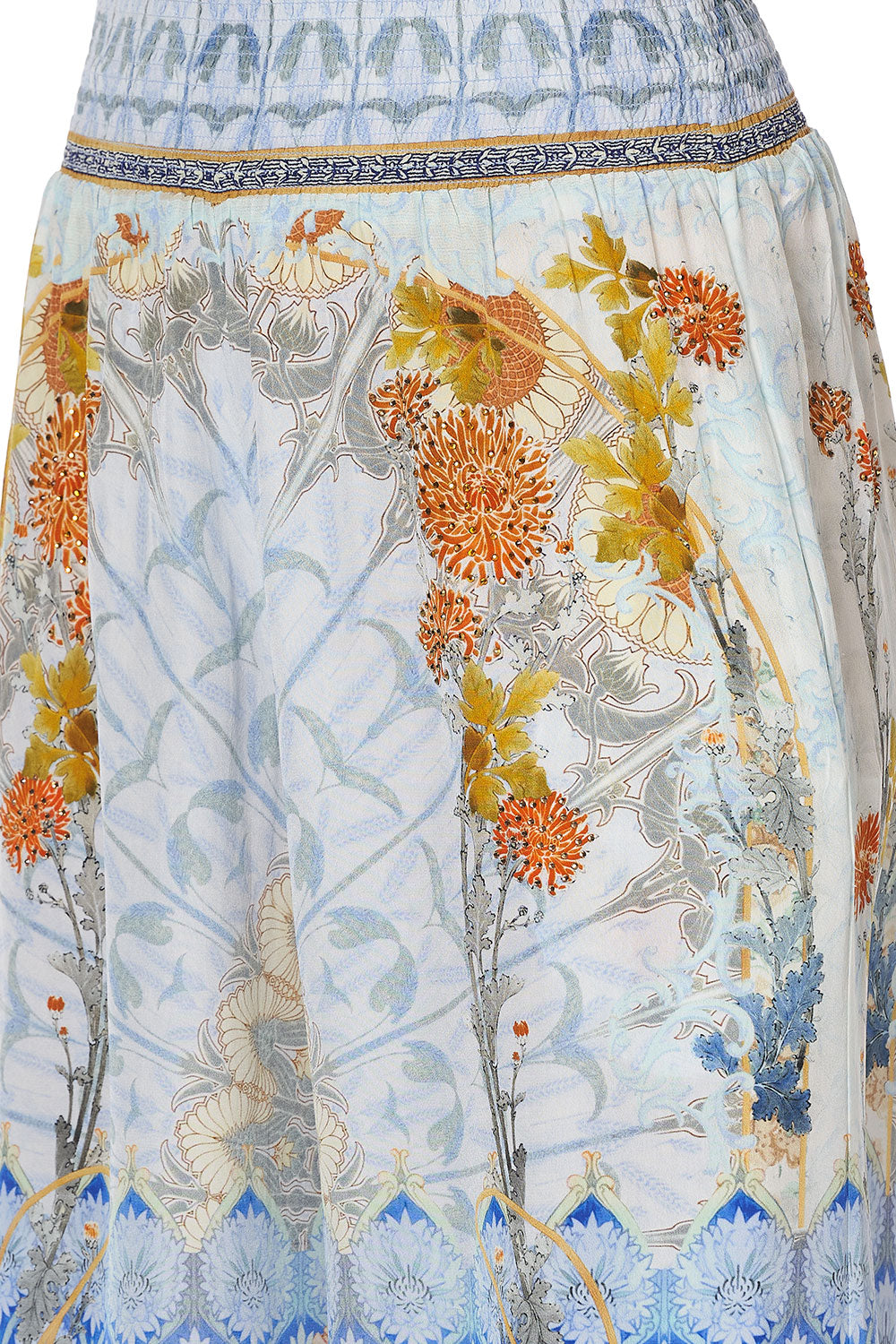 SHIRRED WAIST PANT MORRIS MUSE