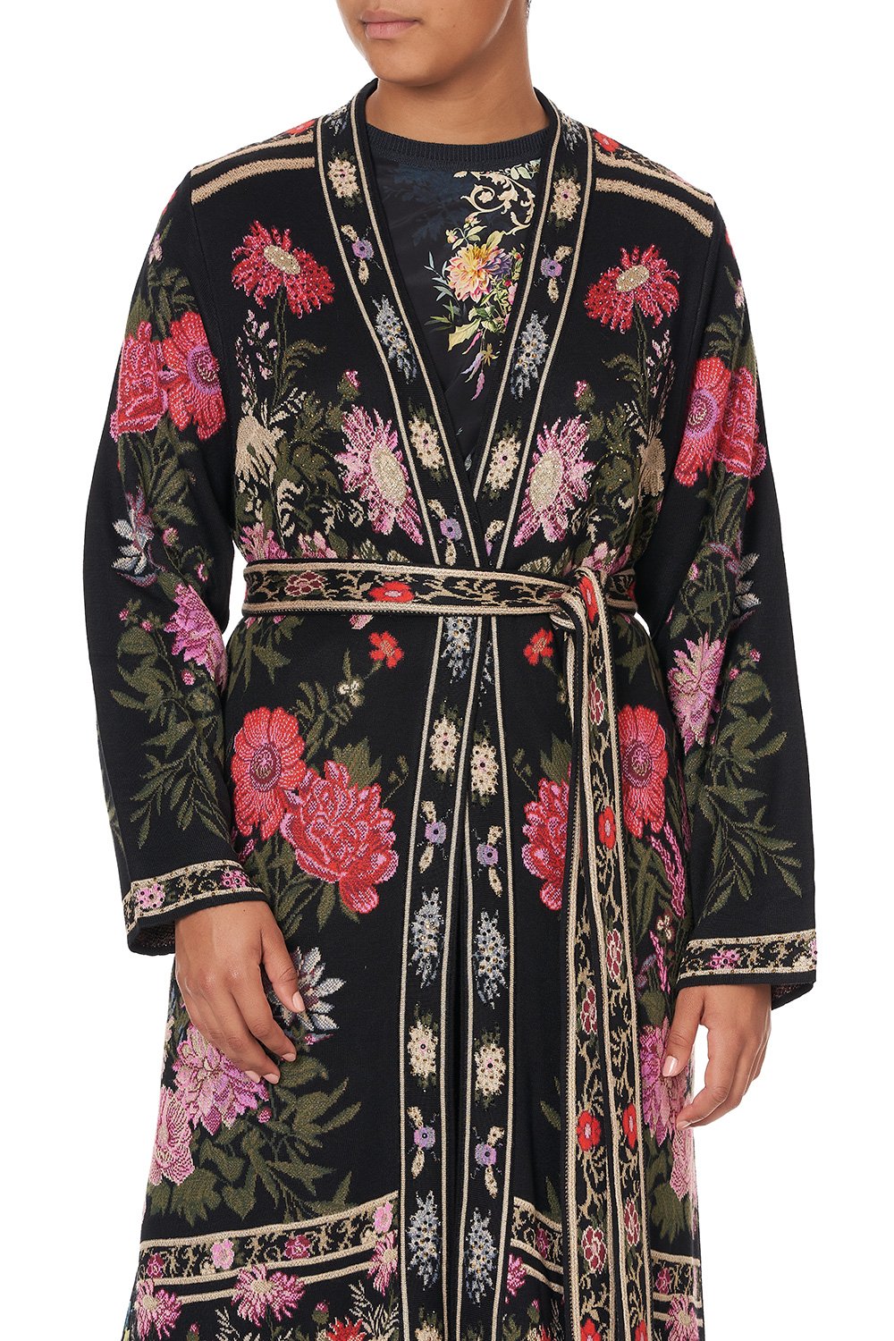 DROPPED ARMHOLE CARDIGAN HAMPTON HIVE