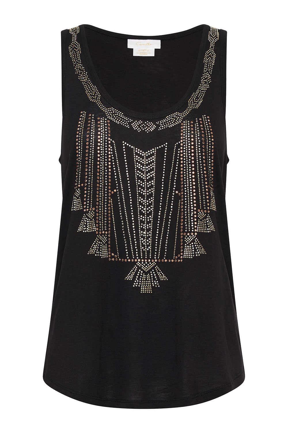 SCOOP NECK TANK BERKELEY ST AFTER DARK