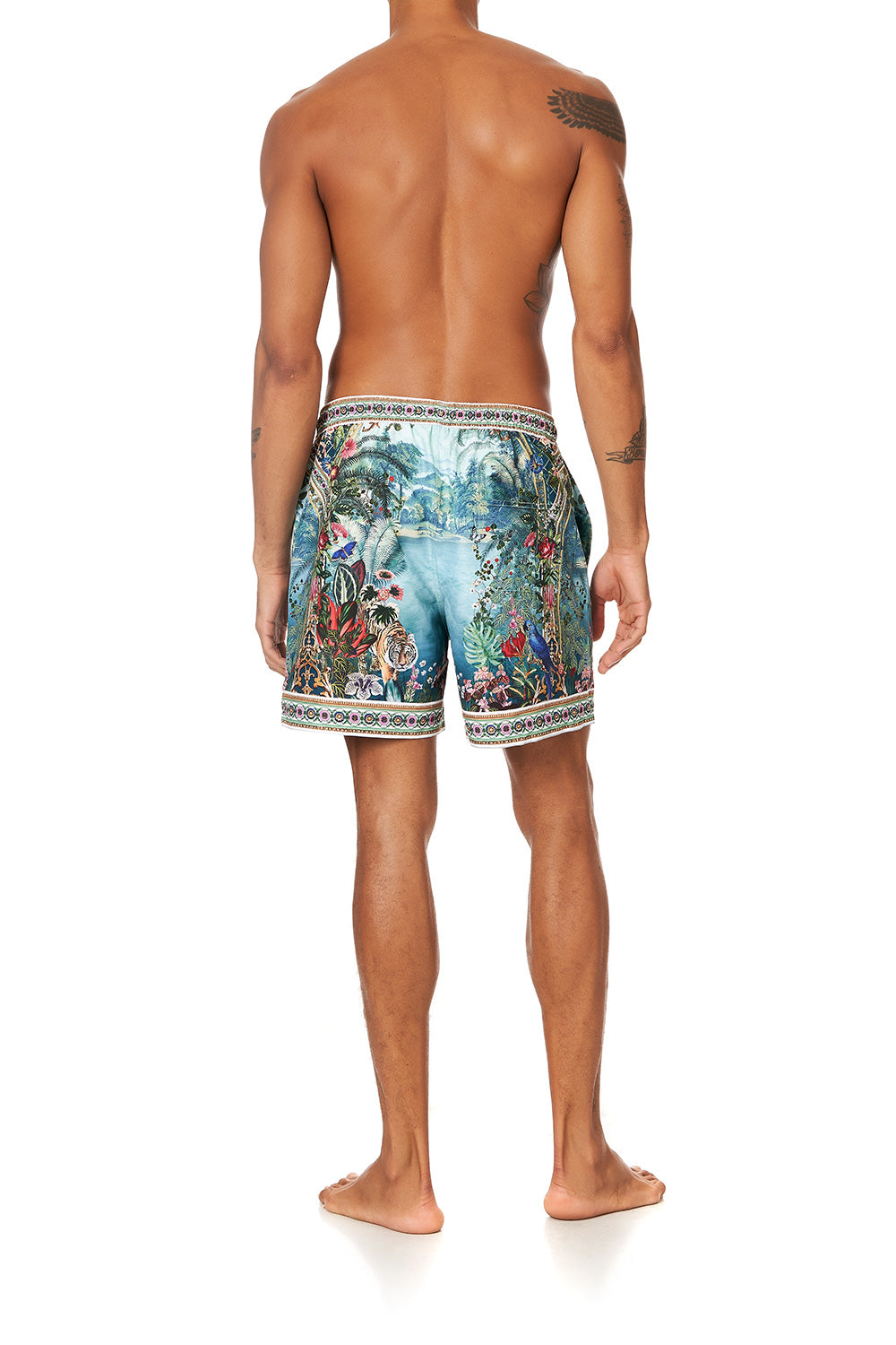 ELASTIC WAIST BOARDSHORT IF THESE WALLS COULD TALK