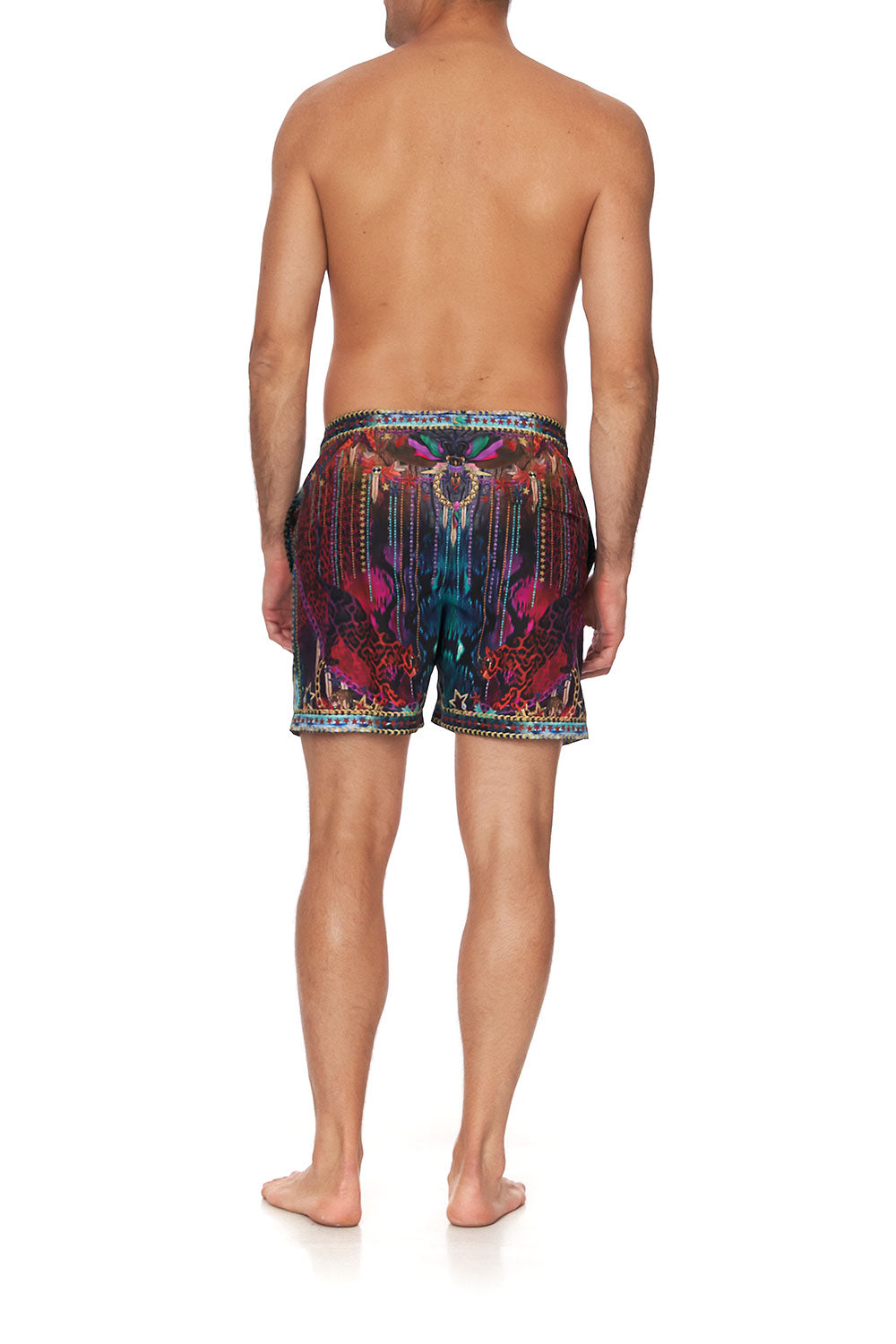 ELASTIC WAIST BOARDSHORT ROCKET WOMAN