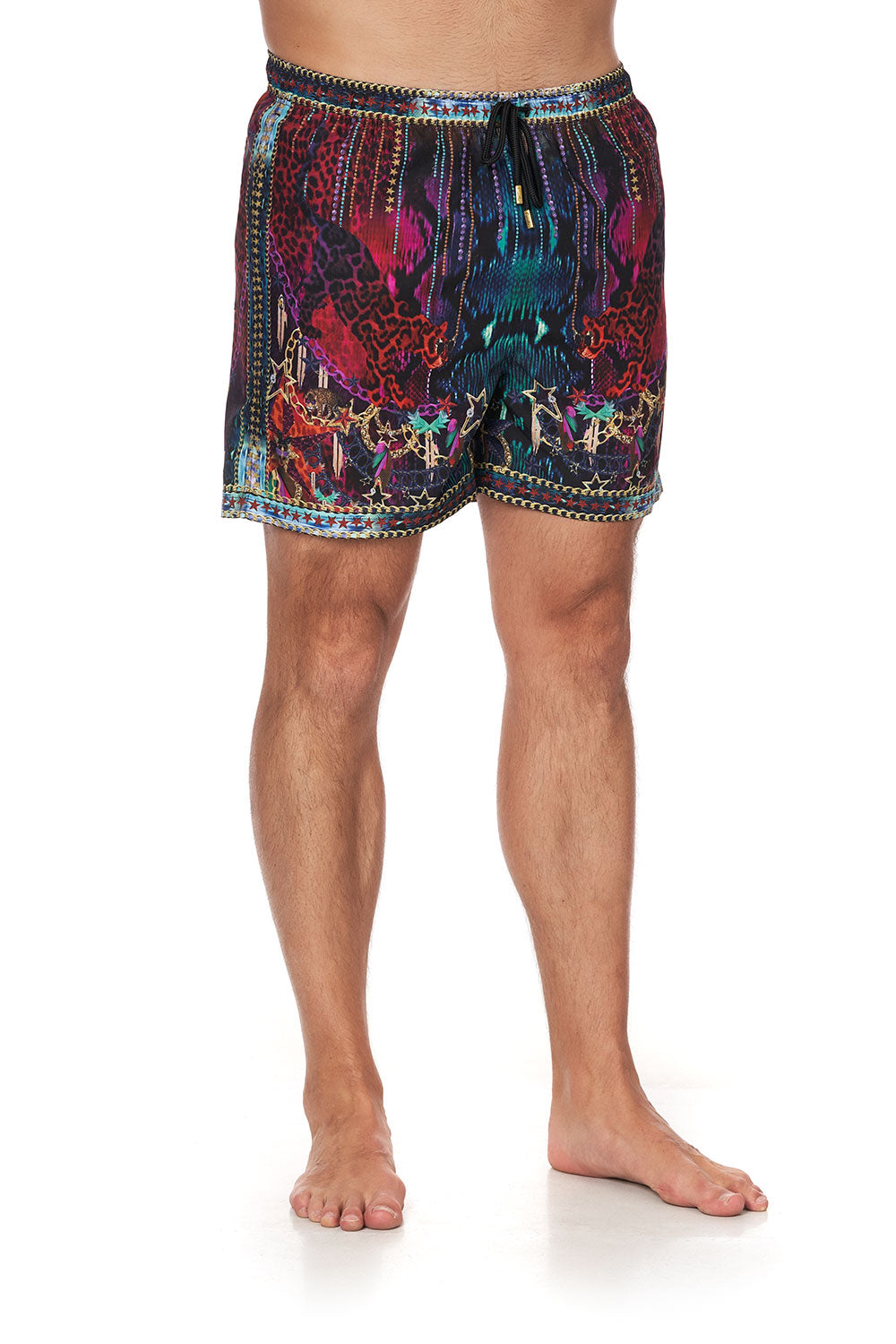 ELASTIC WAIST BOARDSHORT ROCKET WOMAN