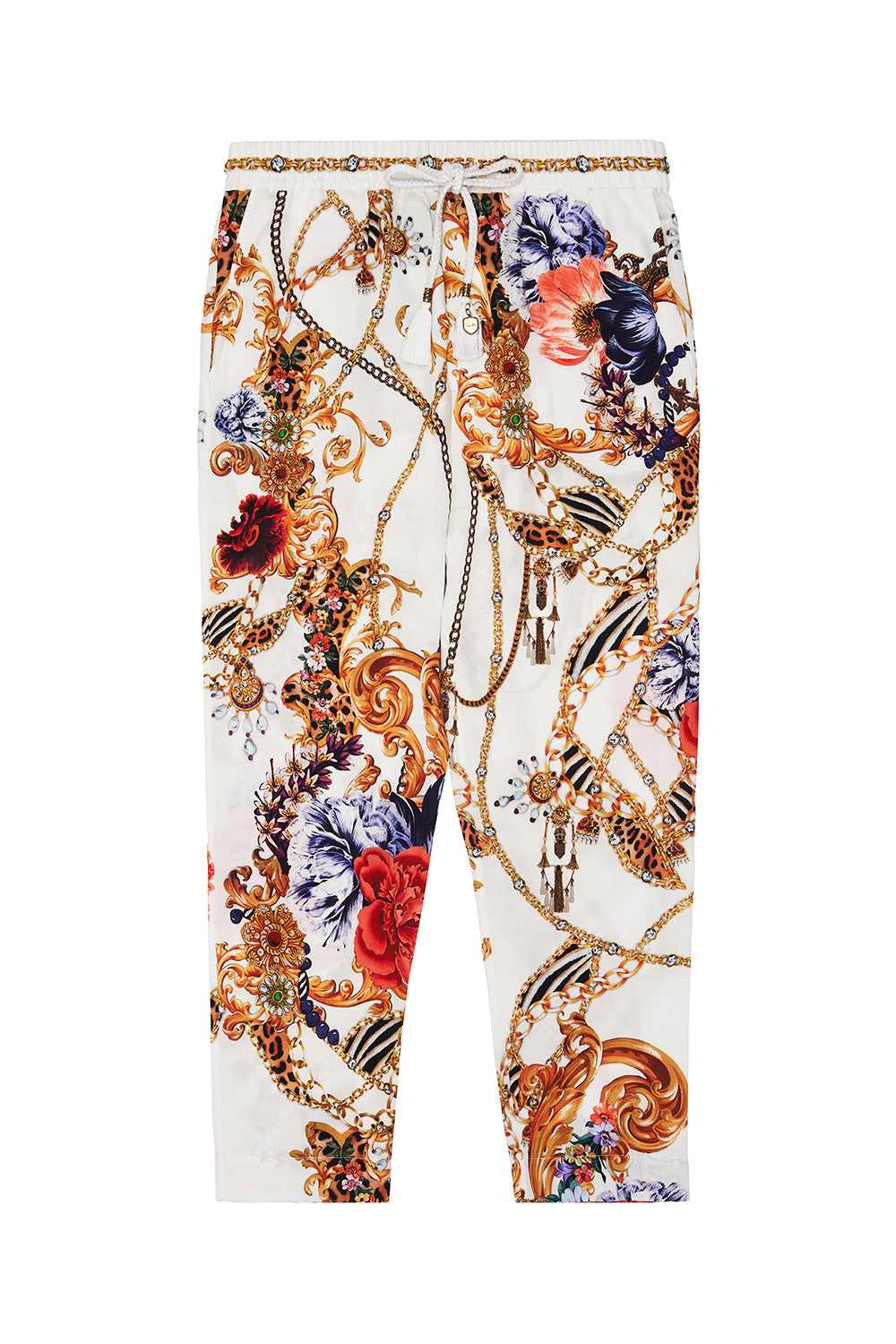 STRAIGHT LEG ELASTICATED WAIST PANT REIGN SUPREME