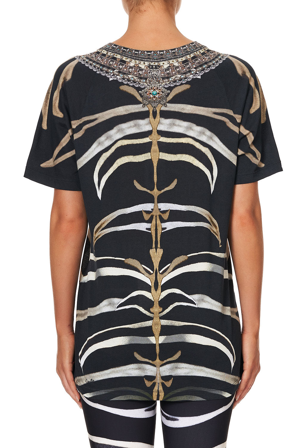 RAGLAN TEE ZEBRA CROSSING