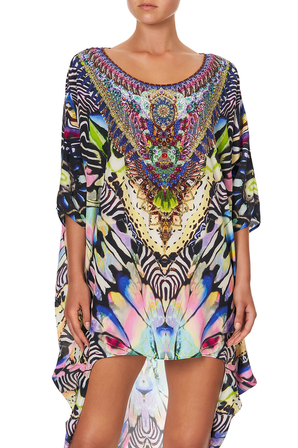 SCOOP BACK HEM DRESS TRANCE TEMPTATION