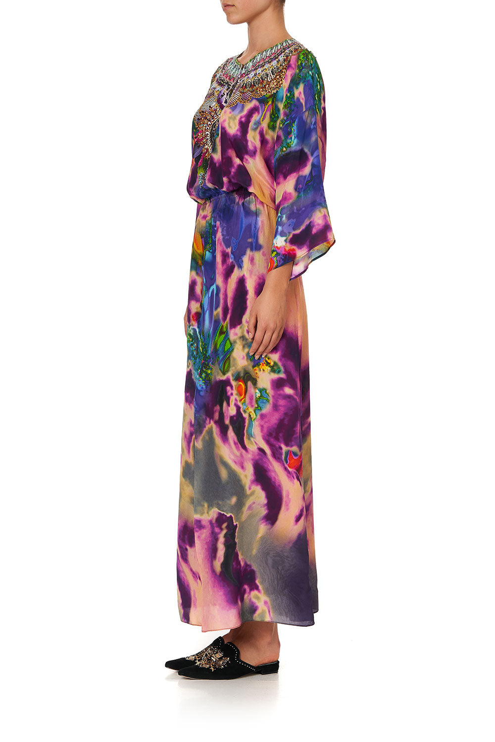 SPLIT POCKET DRESS ACID ABBEY