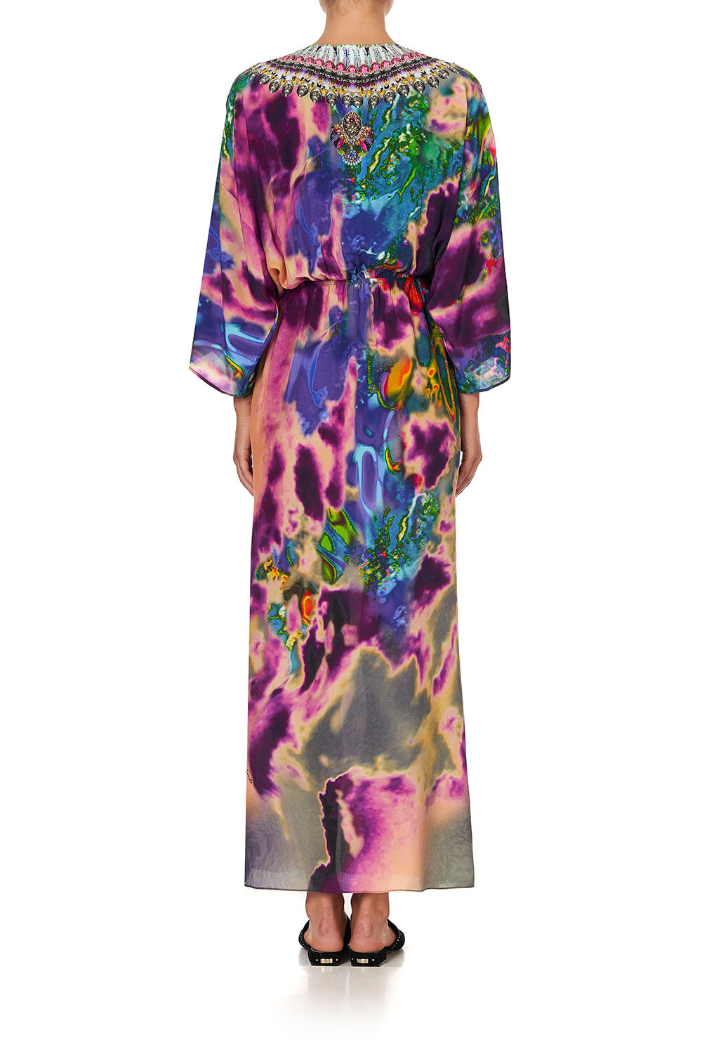 SPLIT POCKET DRESS ACID ABBEY