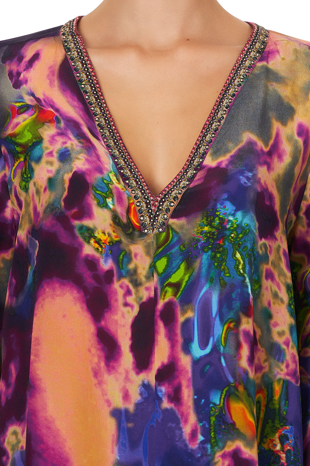 PANEL SLEEVE BLOUSE ACID ABBEY