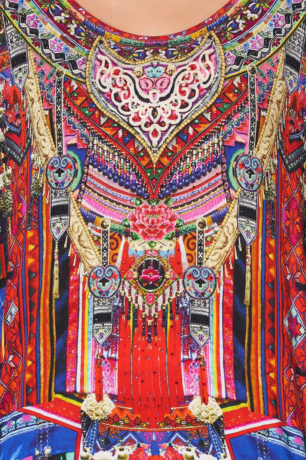 LOOSE FIT ROUND NECK TEE KALEIDOSCOPE KEEPSAKE