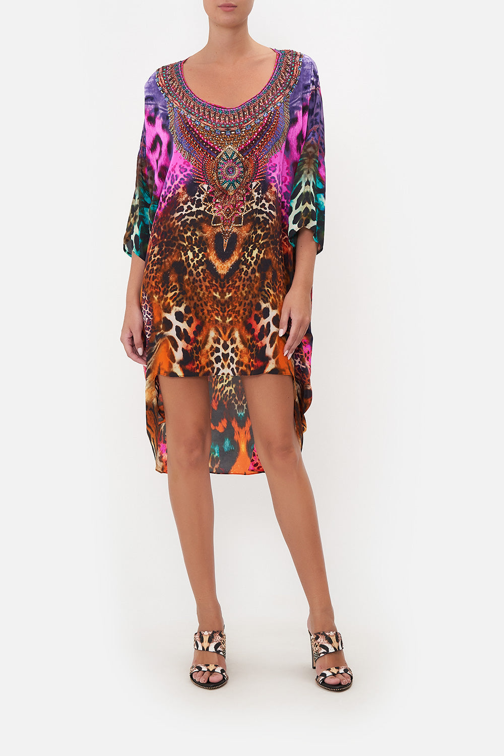 SCOOP BACK HEM DRESS SURREALIST SUSPENSION