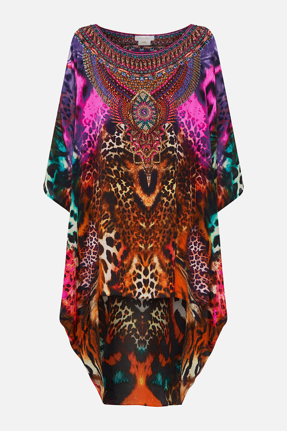 SCOOP BACK HEM DRESS SURREALIST SUSPENSION