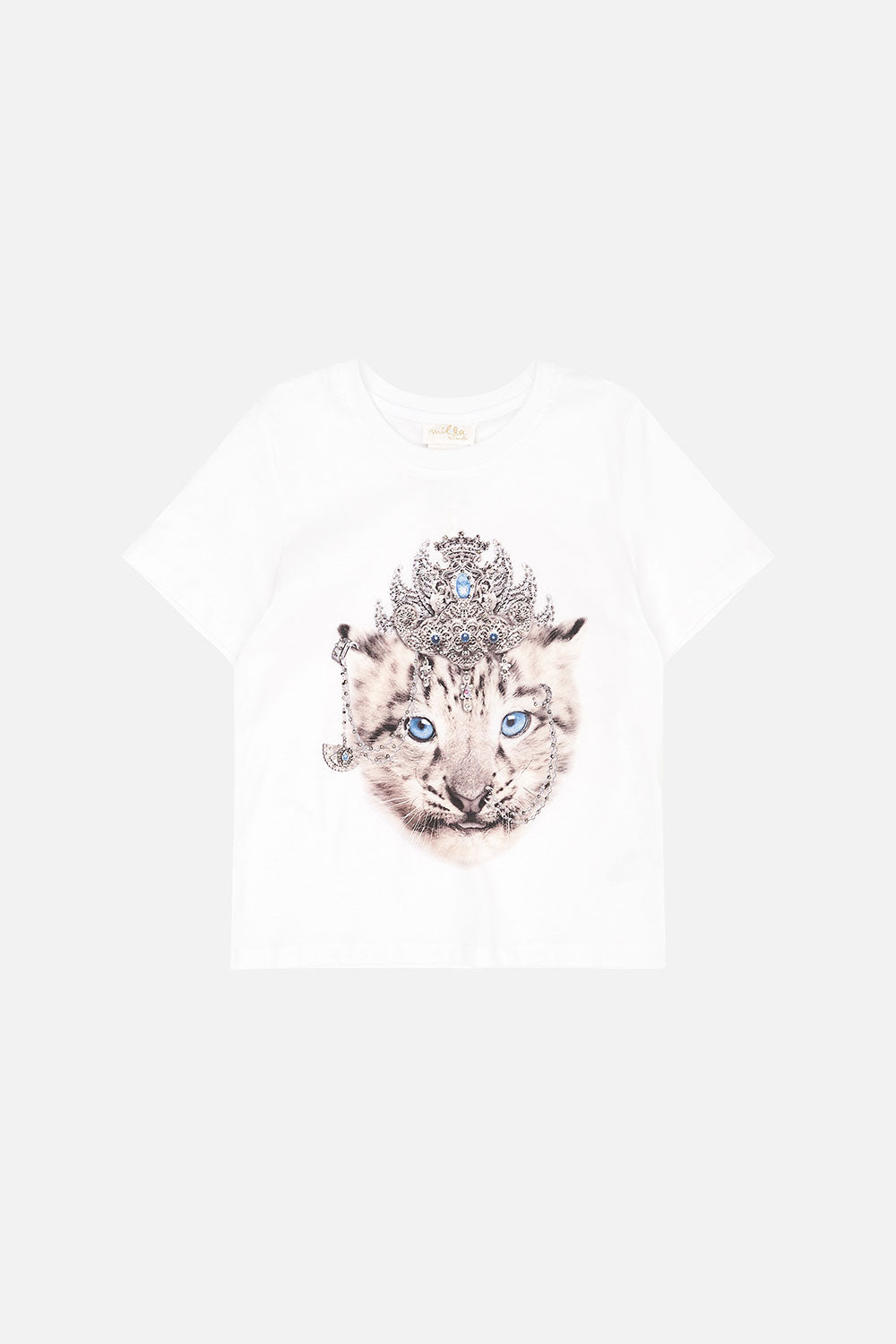 KIDS SHORT SLEEVE T-SHIRT 4-10 SNOW WHISPERS