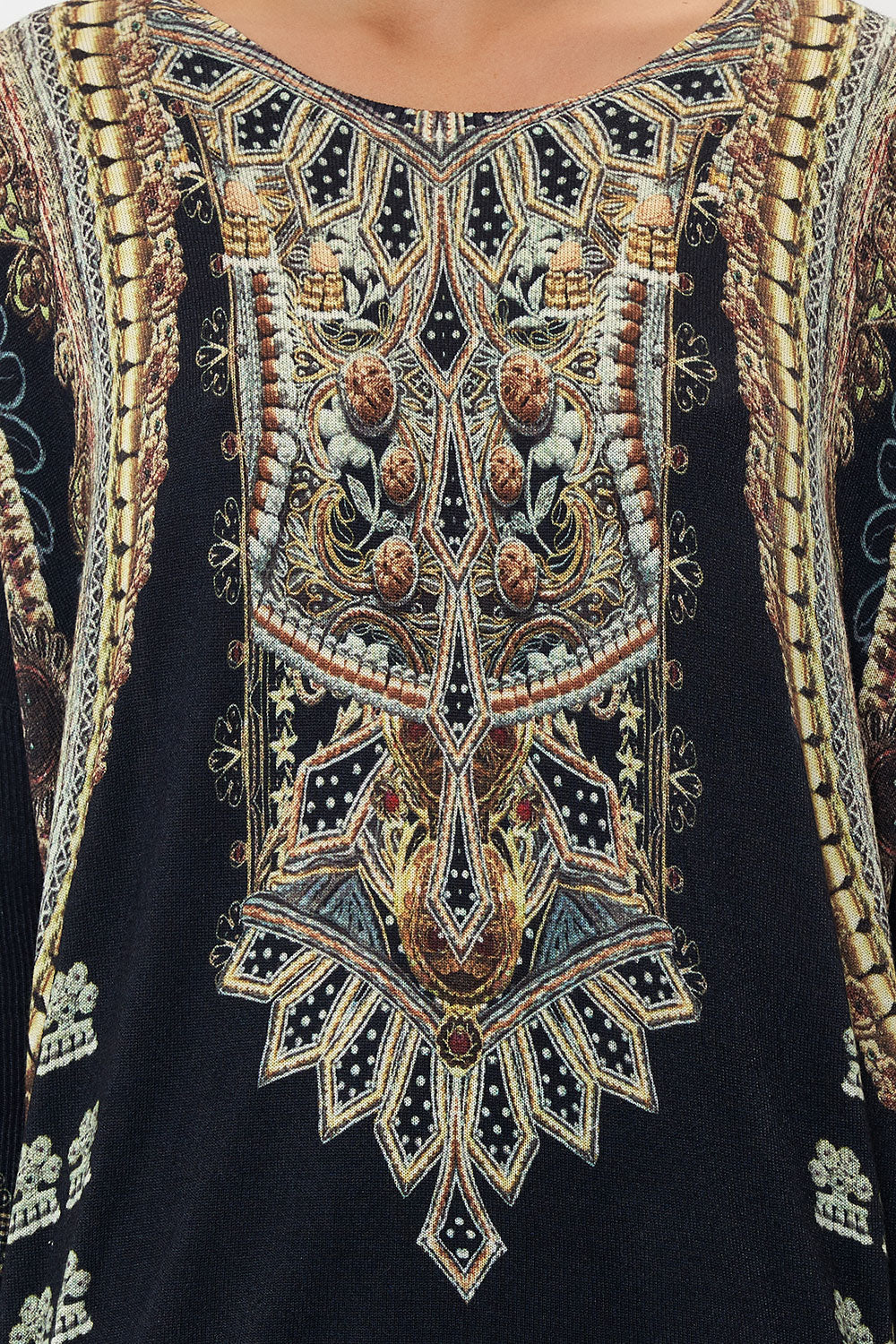 OVERSIZE LONG SHIRT ITS ALL OVER TORERO