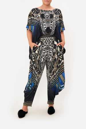 JERSEY DRAPE PANT WITH POCKET KNIGHT OF THE WILD