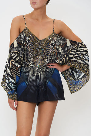 DROP SHOULDER PLAYSUIT KNIGHT OF THE WILD