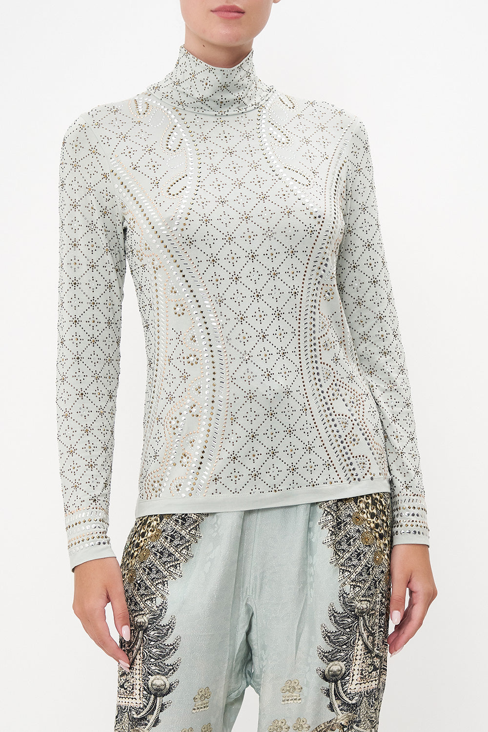 JERSEY TURTLENECK LUXE ESPIRITU