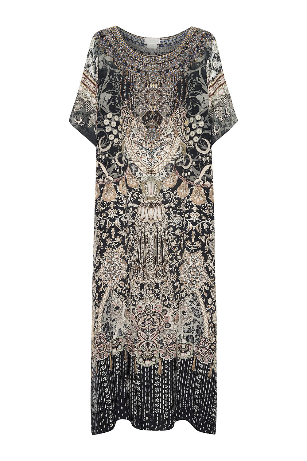 ROUND NECK KAFTAN DUST HER OFF