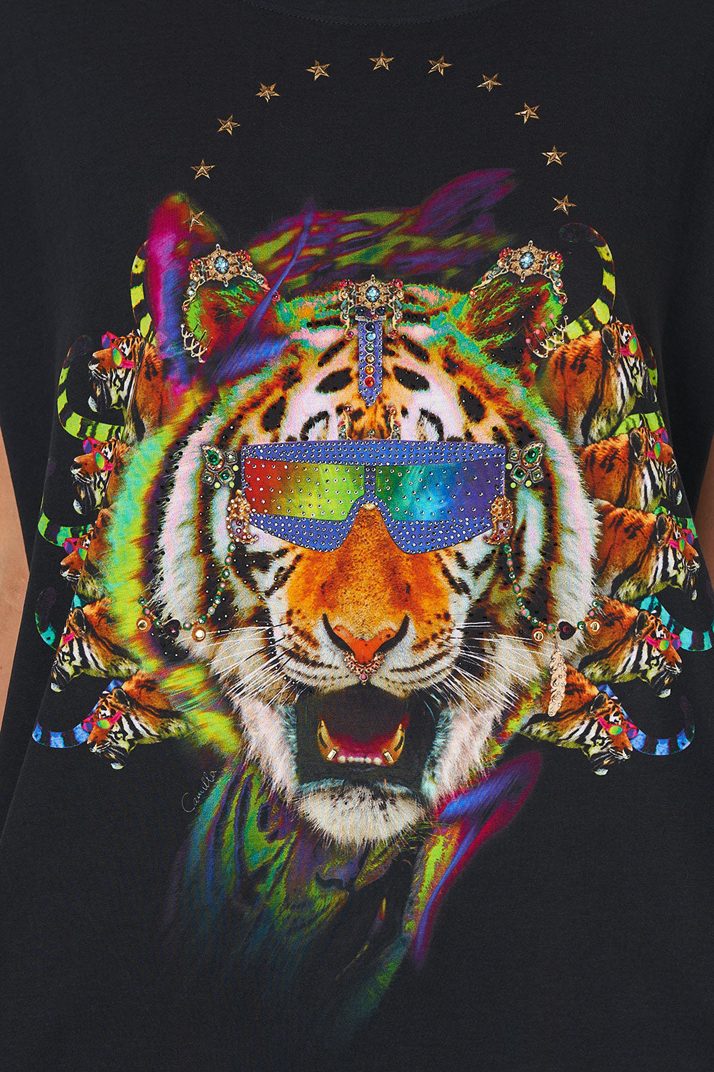 EXTENDED SLEEVE TEE ACID ABBEY