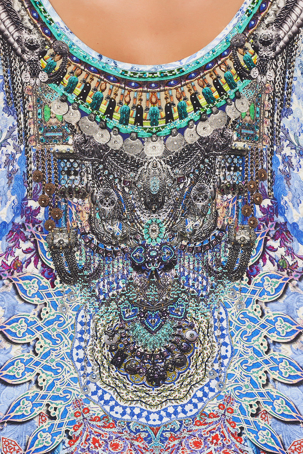 LOOSE FIT ROUND NECK TEE CONCUBINE REALM