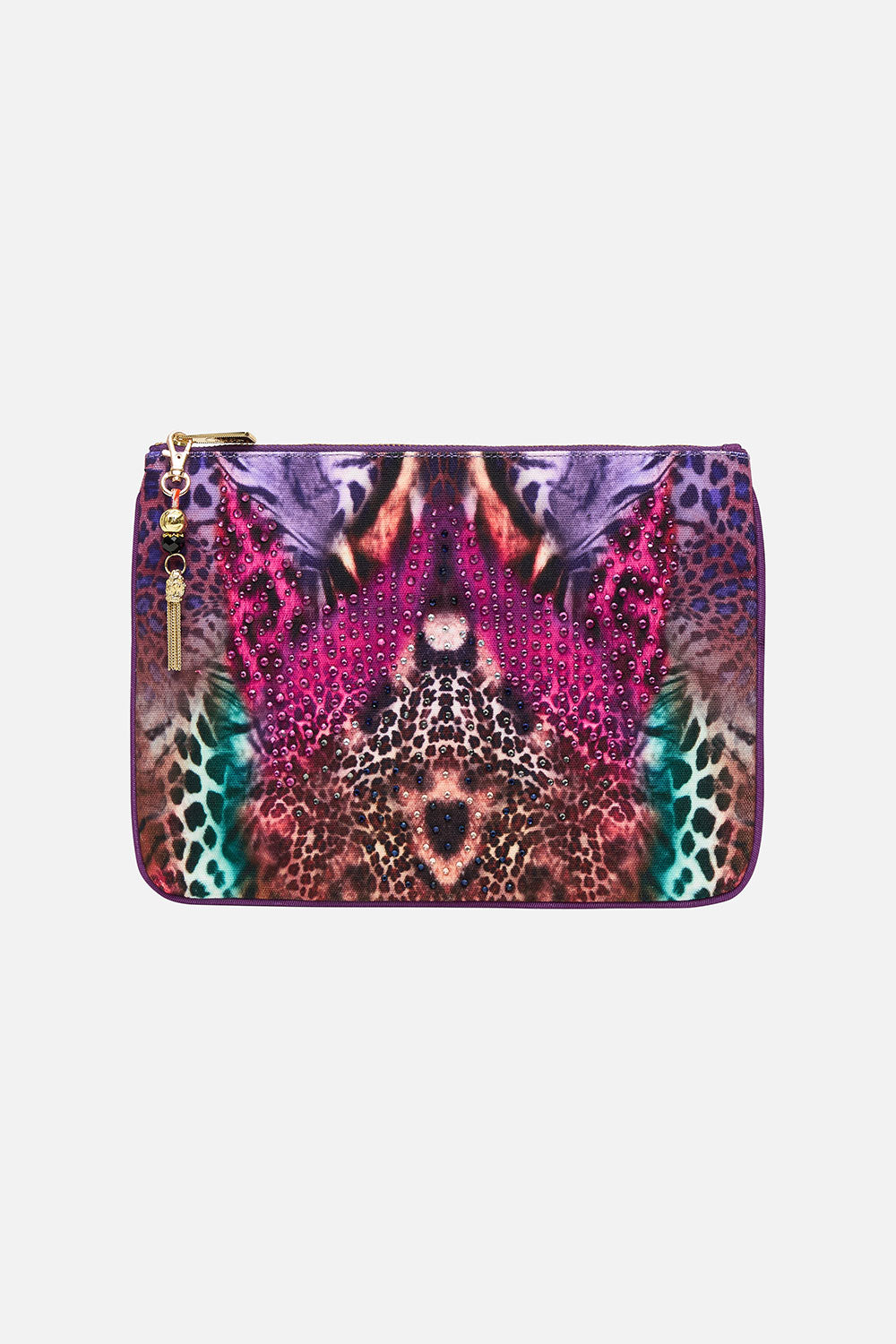 SMALL CANVAS CLUTCH SURREALIST SUSPENSION