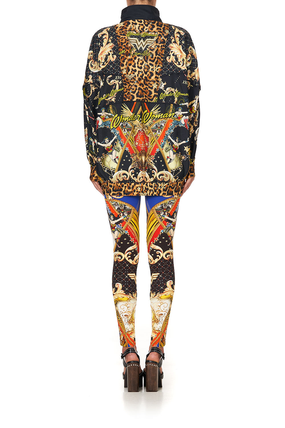 PANELLED YOKE PARKA WONDER WOMAN