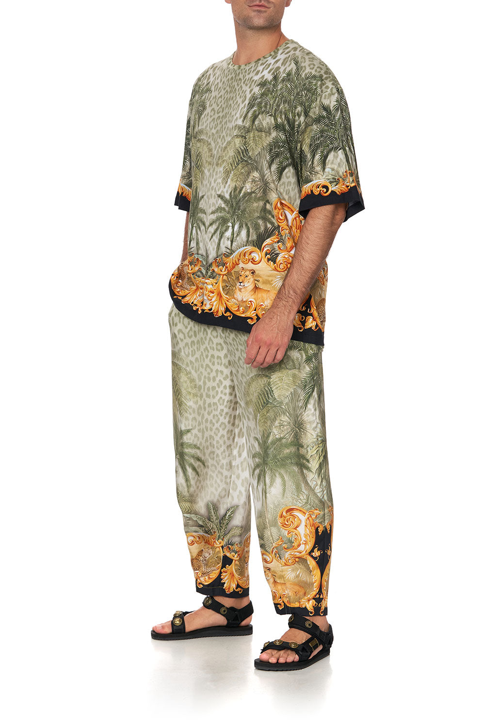SUPER OVERSIZED TEE PALAZZO OF PALMS