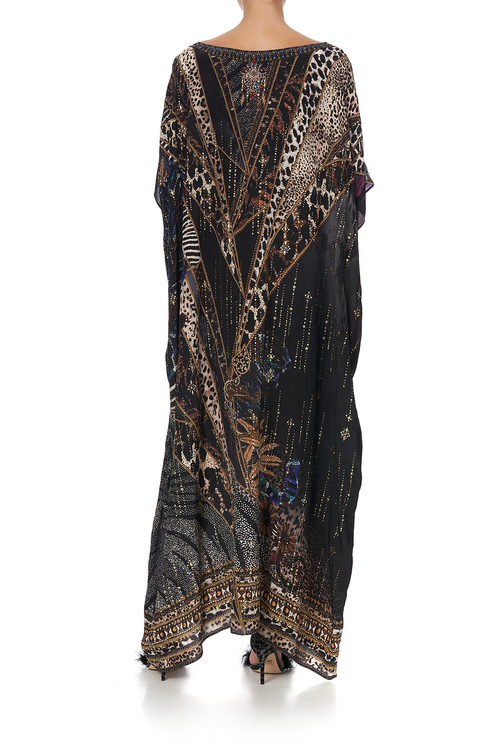 ROUND NECK KAFTAN LADY STARDUST