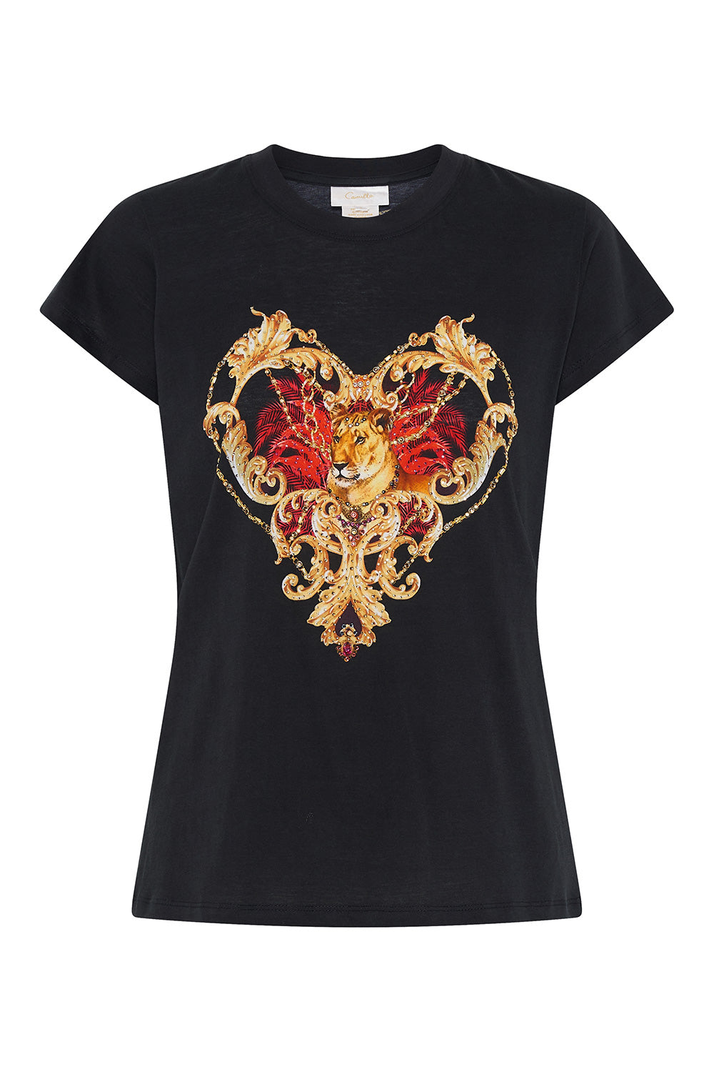 SLIM FIT ROUND NECK T-SHIRT A NIGHT IN THE 90S