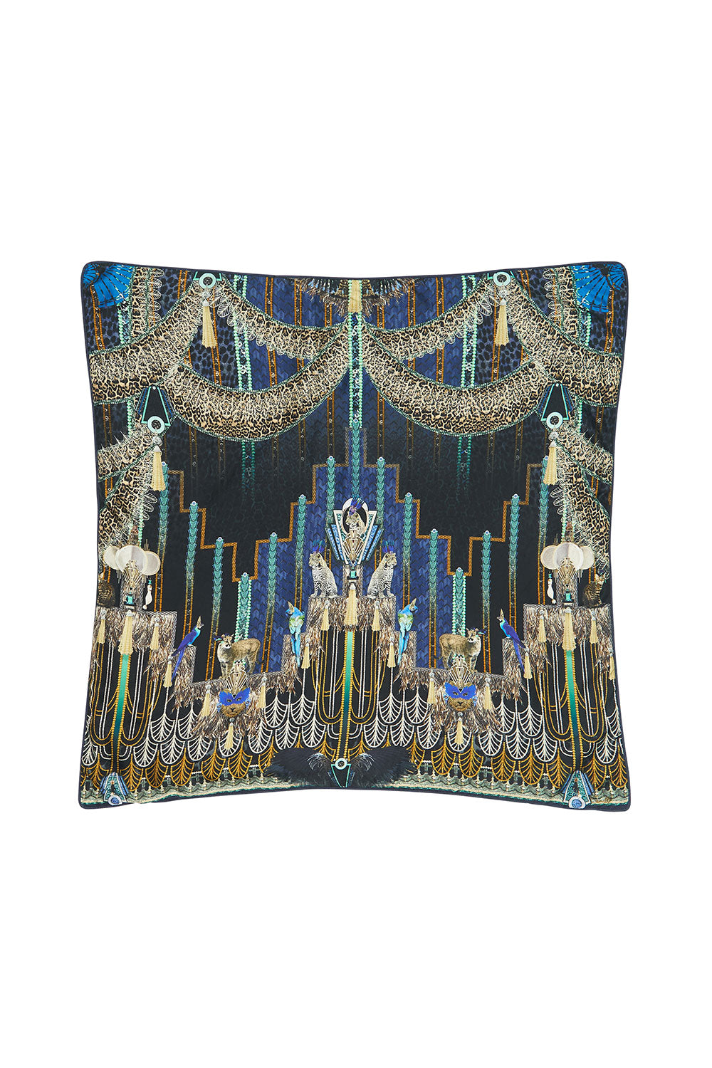 LARGE SQUARE CUSHION FITZGERALDS FLAPPER