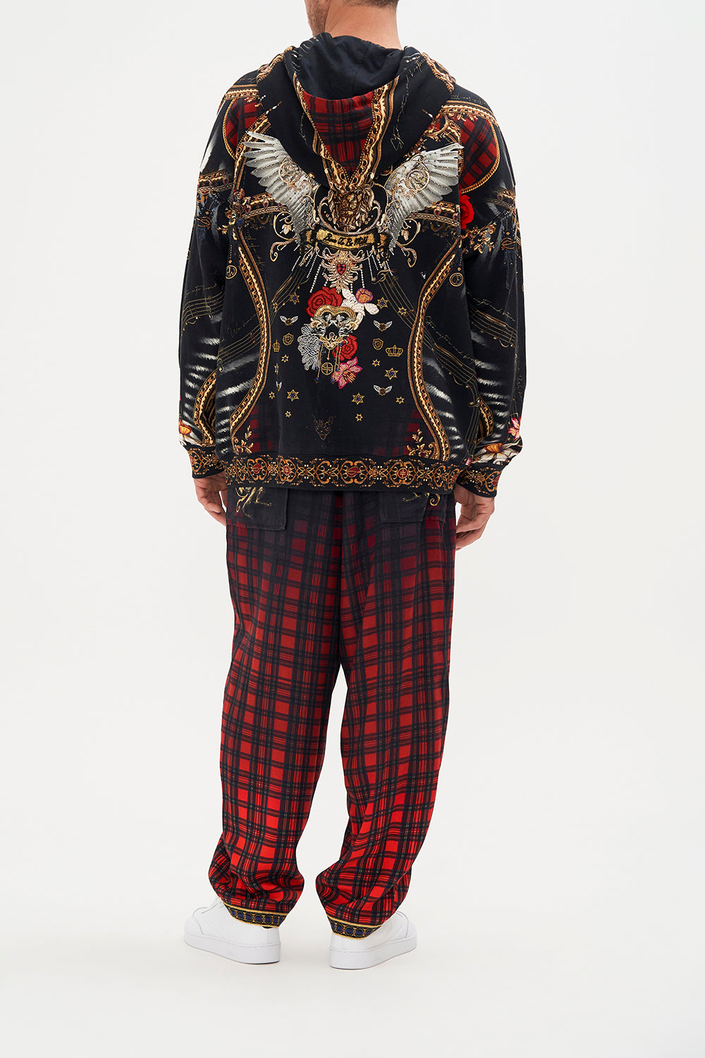 OVERSIZED RELAXED FIT HOODIE DO I ENTERTAIN YOU