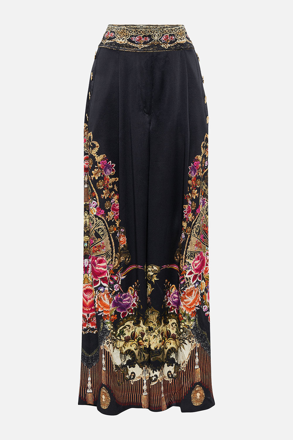 WIDE LEG PANT WITH BUTTONS DANCE WITH DUENDE