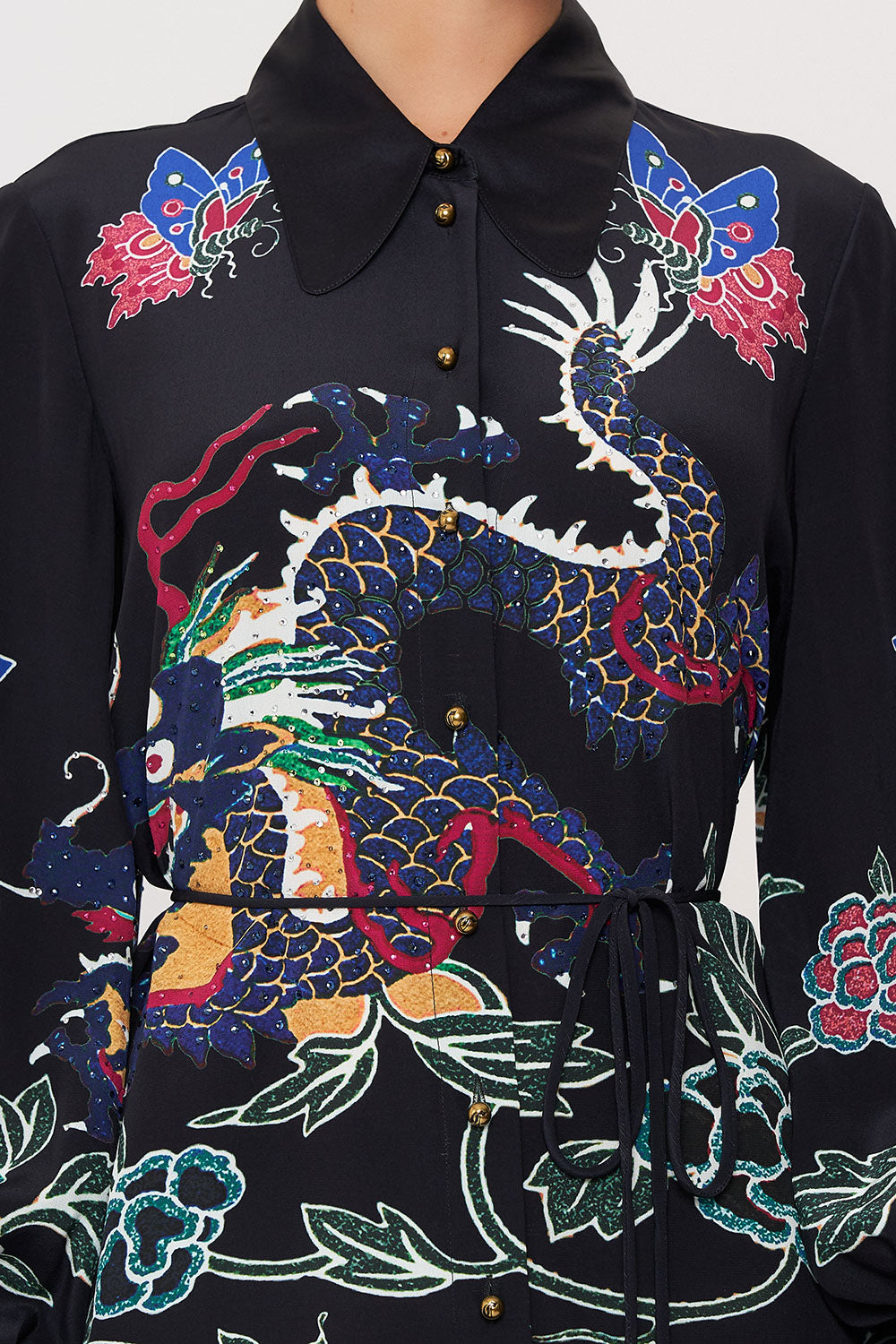 SHIFT SHIRT DRESS HOLLYWOOD HEIST