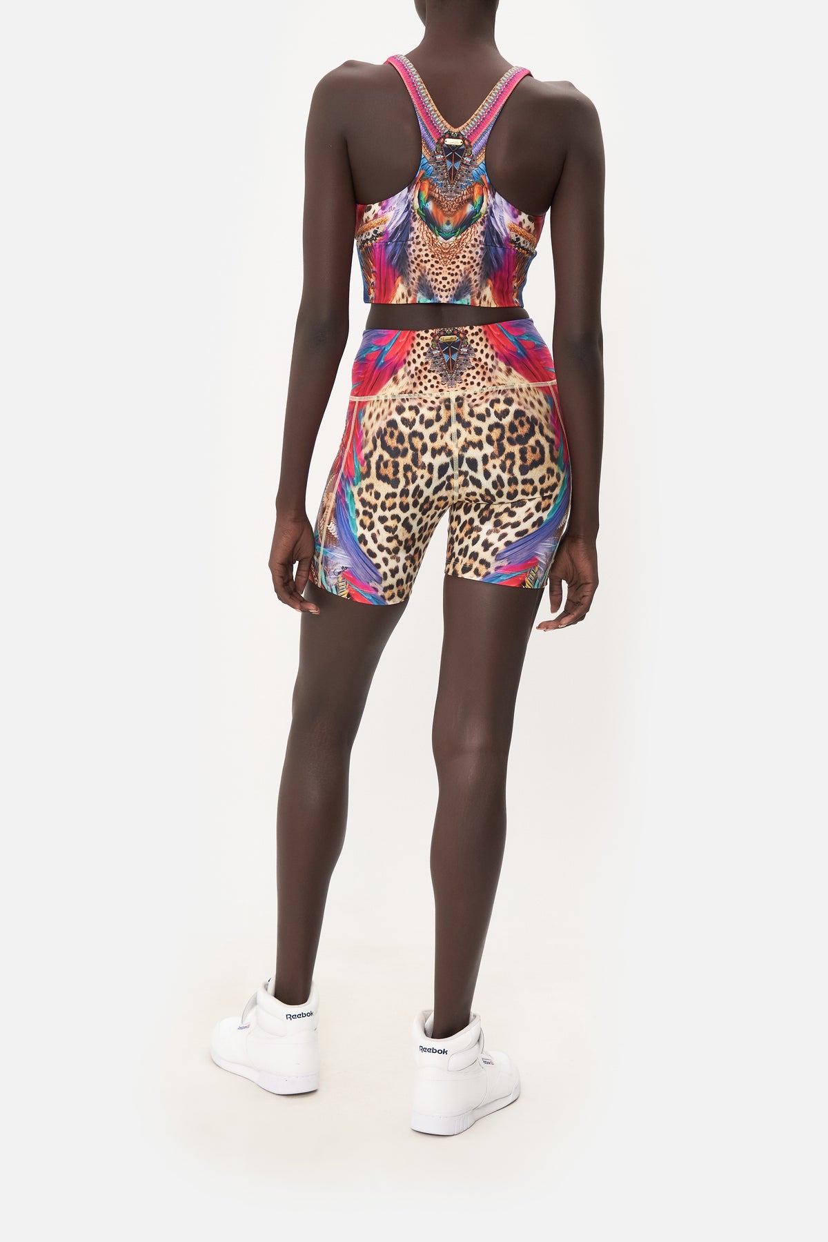 BANDED RACER BACK CROP KINGDOM CALL