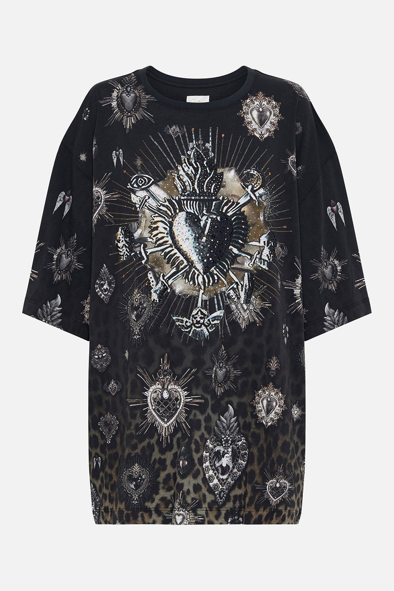 SUPER OVERSIZED TEE ORDER OF DISORDER LOUNGE – CAMILLA