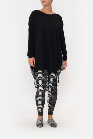 LONG SLEEVE JUMPER WITH PRINT BACK ORDER OF DISORDER