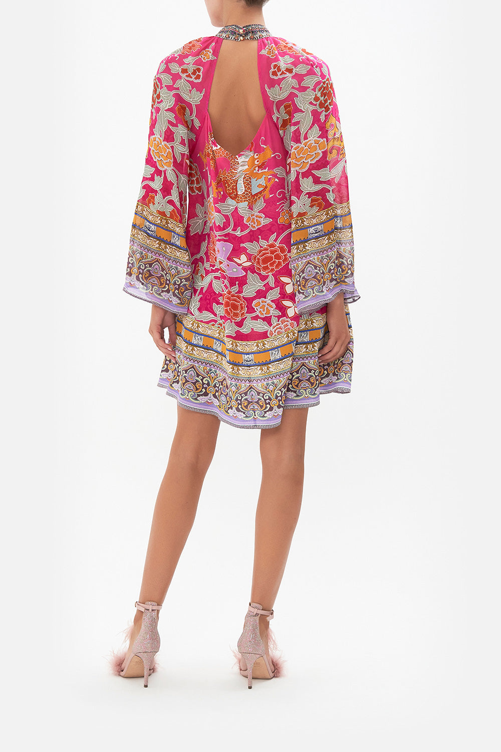 FLARED MINI DRESS TASTE OF TWILIGHT