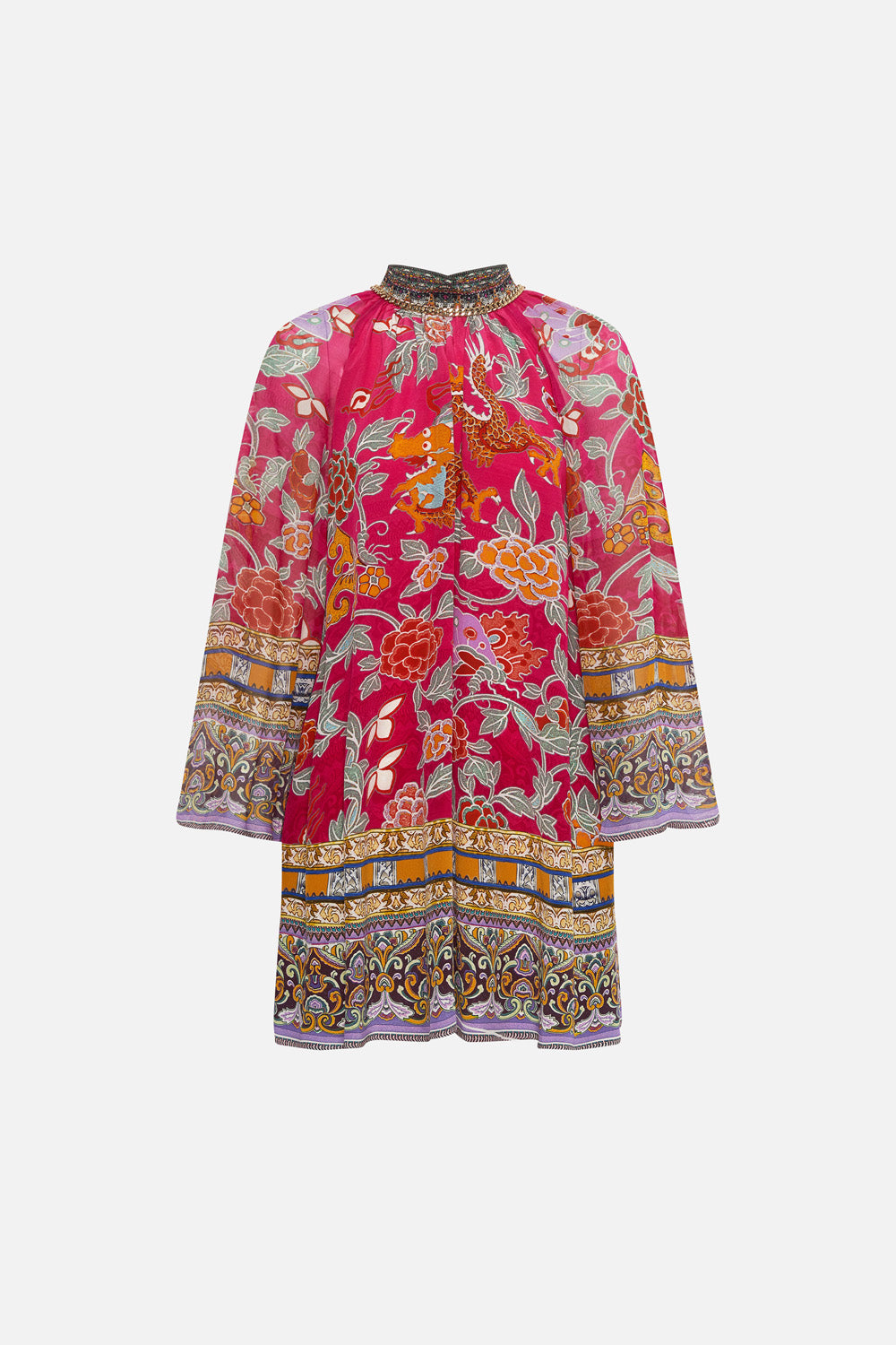 FLARED MINI DRESS TASTE OF TWILIGHT