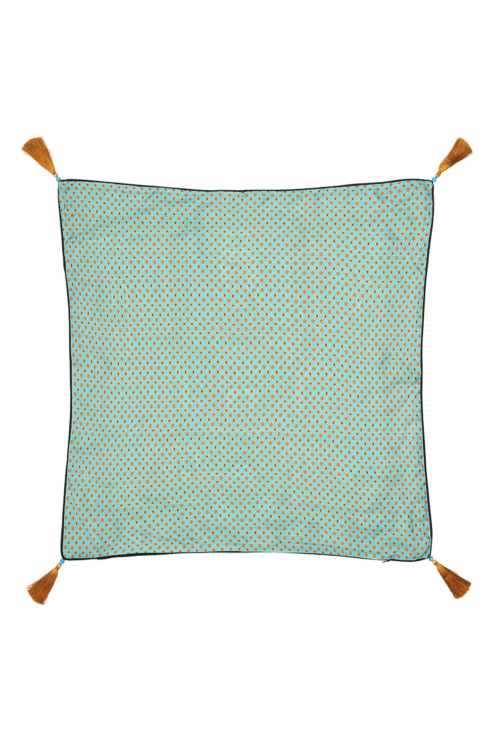 LARGE SQUARE CUSHION DRIPPING IN DECADENCE